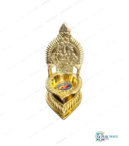 Gajalakshmi Raj Gold no-3 Brass Lamp